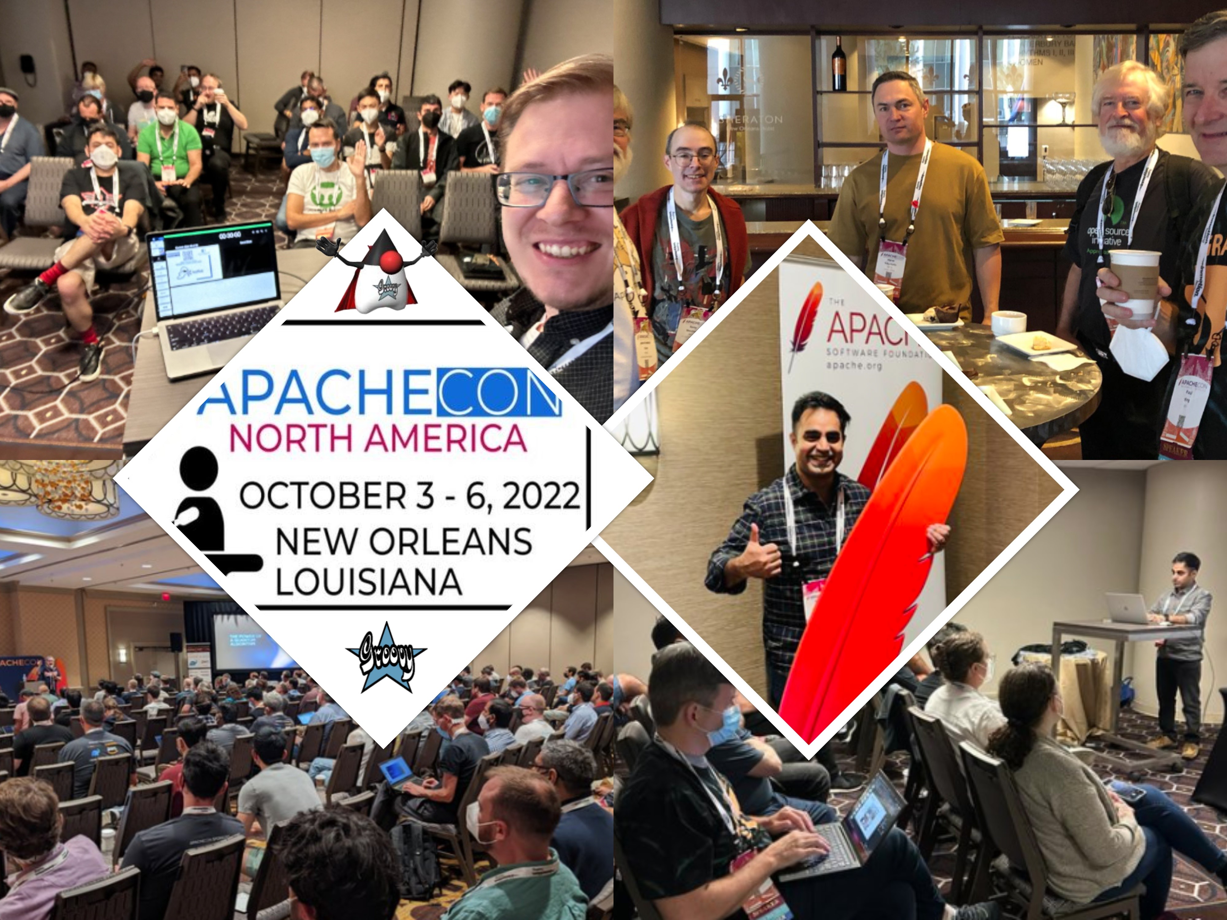 Some photos from ApacheCon 2022