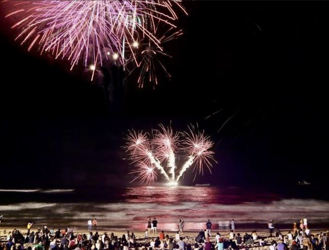 Fireworks on the Gold Coast