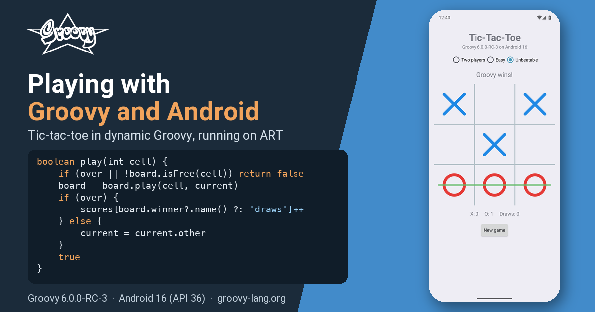 Playing with Groovy and Android